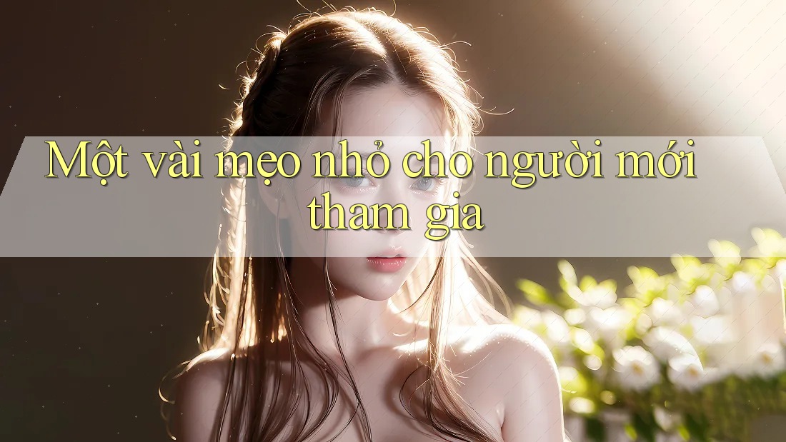 Một vài mẹo nhỏ cho người mới tham gia Một vài mẹo nhỏ cho người mới tham gia