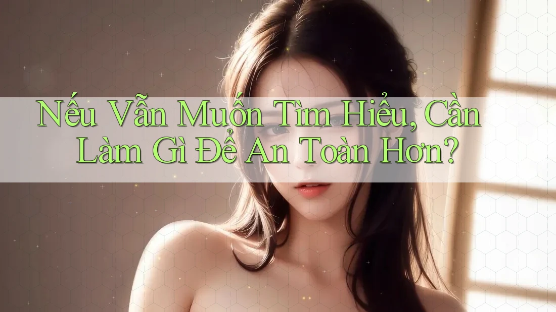 Nếu Vẫn Muốn Tìm Hiểu, Cần Làm Gì Để An Toàn Hơn?