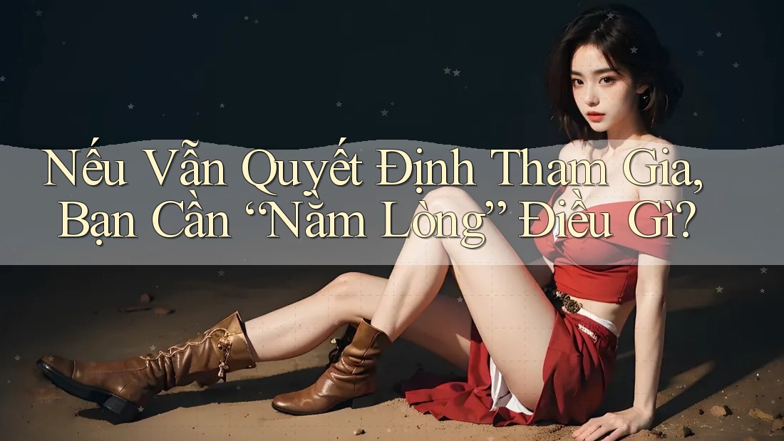 Nếu Vẫn Quyết Định Tham Gia, Bạn Cần “Nằm Lòng” Điều Gì? Nếu Vẫn Quyết Định Tham Gia, Bạn Cần “Nằm Lòng” Điều Gì?