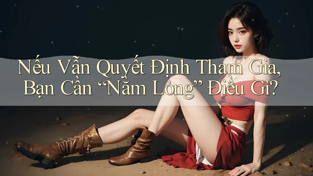 Nếu Vẫn Quyết Định Tham Gia, Bạn Cần “Nằm Lòng” Điều Gì? Nếu Vẫn Quyết Định Tham Gia, Bạn Cần “Nằm Lòng” Điều Gì?