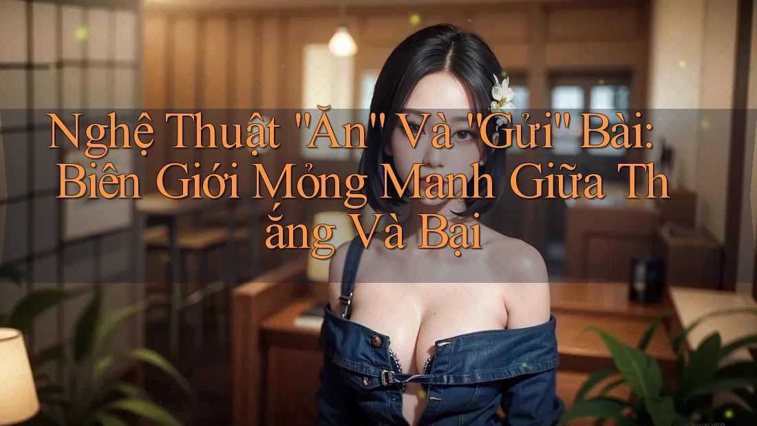 Nghệ Thuật “Ăn” Và “Gửi” Bài: Biên Giới Mỏng Manh Giữa Thắng Và Bại Nghệ Thuật “Ăn” Và “Gửi” Bài: Biên Giới Mỏng Manh Giữa Thắng Và Bại