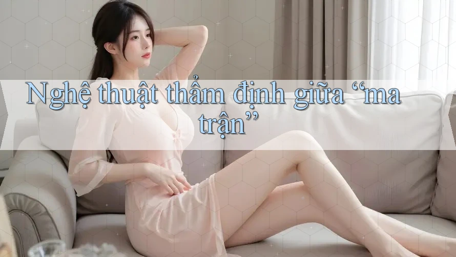 Nghệ thuật thẩm định giữa “ma trận” Nghệ thuật thẩm định giữa “ma trận”