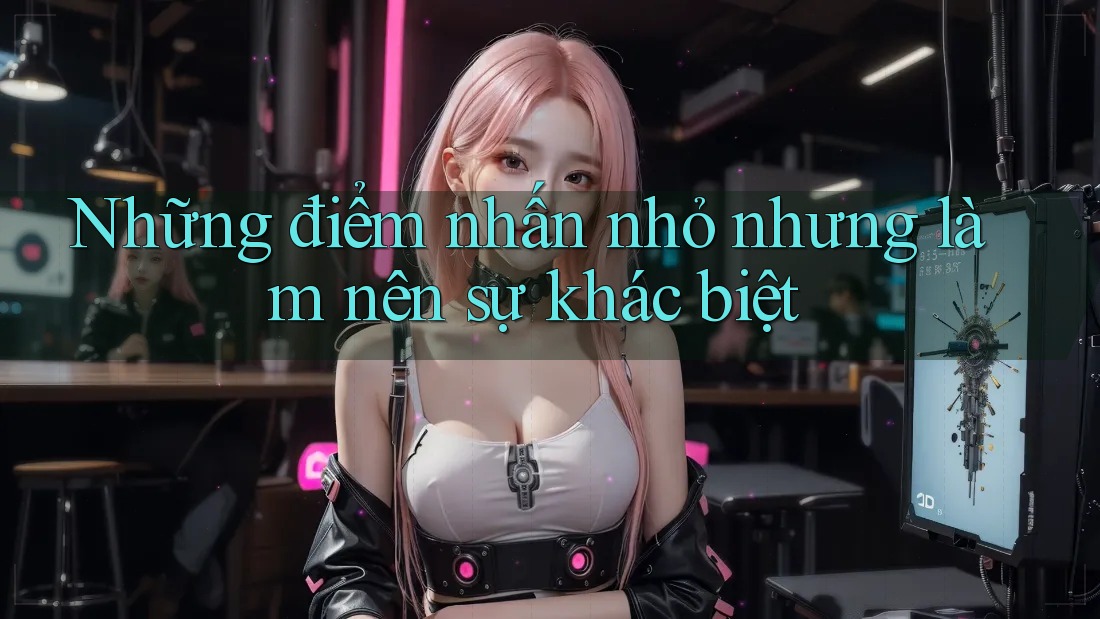 Những điểm nhấn nhỏ nhưng làm nên sự khác biệt Những điểm nhấn nhỏ nhưng làm nên sự khác biệt