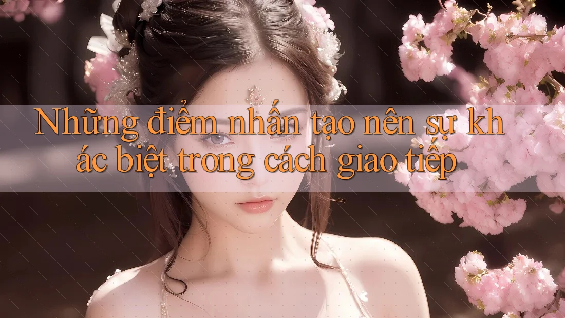 Những điểm nhấn tạo nên sự khác biệt trong cách giao tiếp Những điểm nhấn tạo nên sự khác biệt trong cách giao tiếp