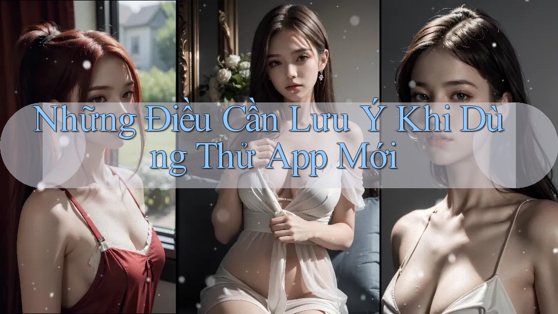 Những Điều Cần Lưu Ý Khi Dùng Thử App Mới Những Điều Cần Lưu Ý Khi Dùng Thử App Mới