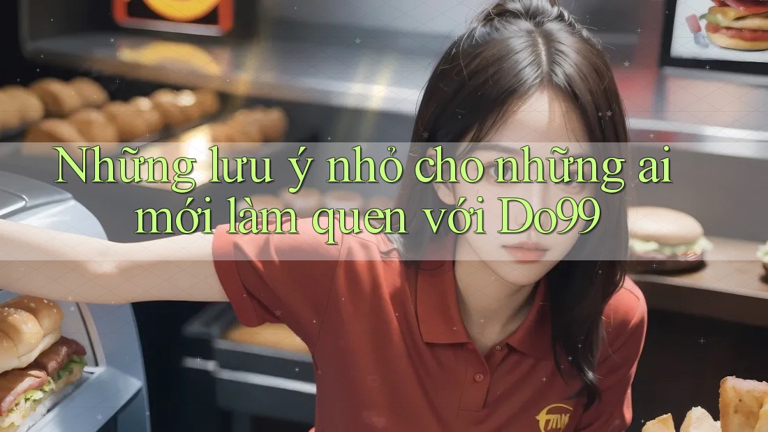 Những lưu ý nhỏ cho những ai mới làm quen với Do99 Những lưu ý nhỏ cho những ai mới làm quen với Do99