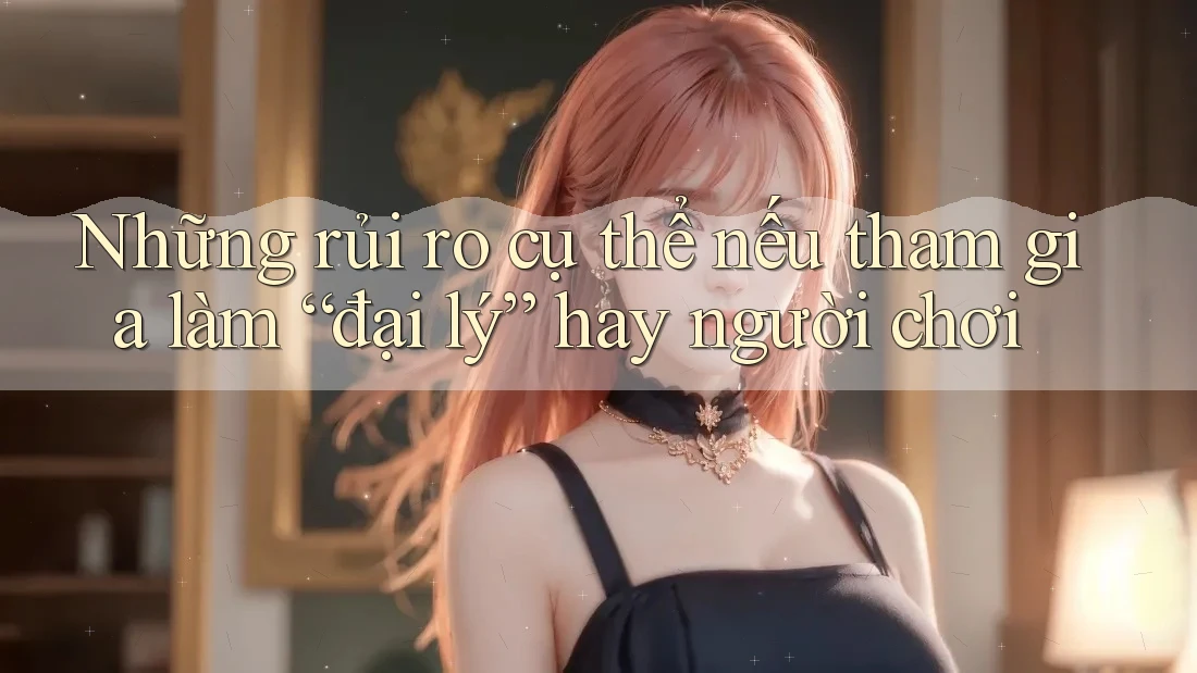 Những rủi ro cụ thể nếu tham gia làm “đại lý” hay người chơi