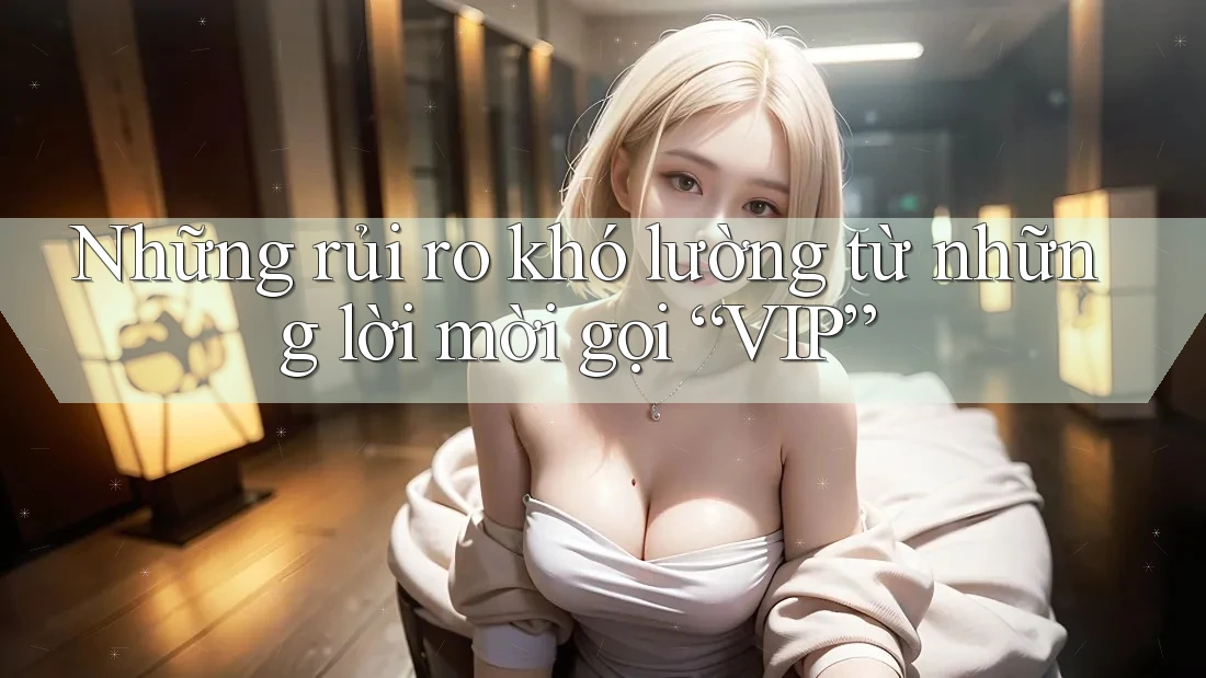 Những rủi ro khó lường từ những lời mời gọi “VIP” Những rủi ro khó lường từ những lời mời gọi “VIP”