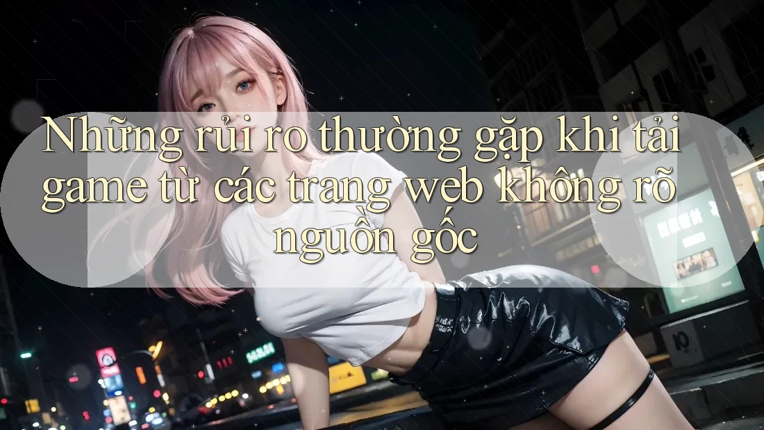 Những rủi ro thường gặp khi tải game từ các trang web không rõ nguồn gốc Những rủi ro thường gặp khi tải game từ các trang web không rõ nguồn gốc