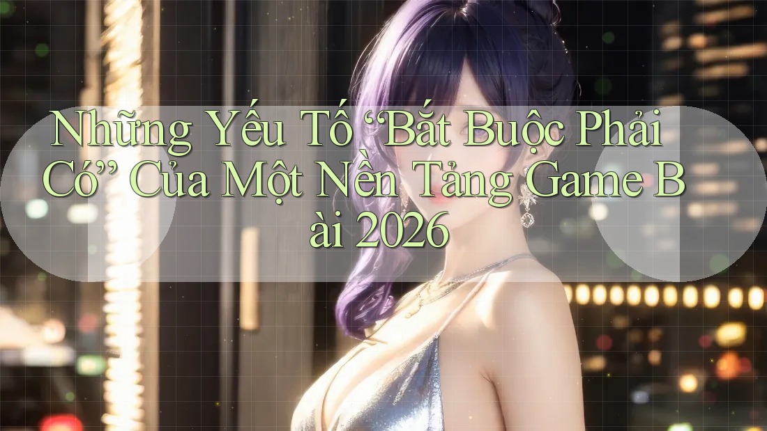 Những Yếu Tố “Bắt Buộc Phải Có” Của Một Nền Tảng Game Bài 2026 Những Yếu Tố “Bắt Buộc Phải Có” Của Một Nền Tảng Game Bài 2026