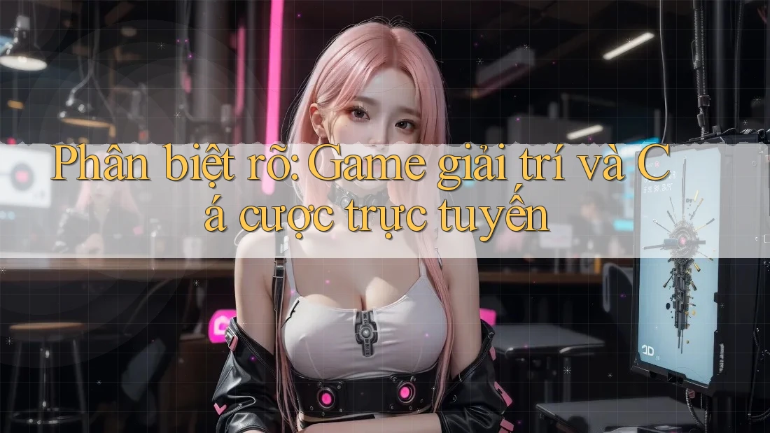 Phân biệt rõ: Game giải trí và Cá cược trực tuyến Phân biệt rõ: Game giải trí và Cá cược trực tuyến