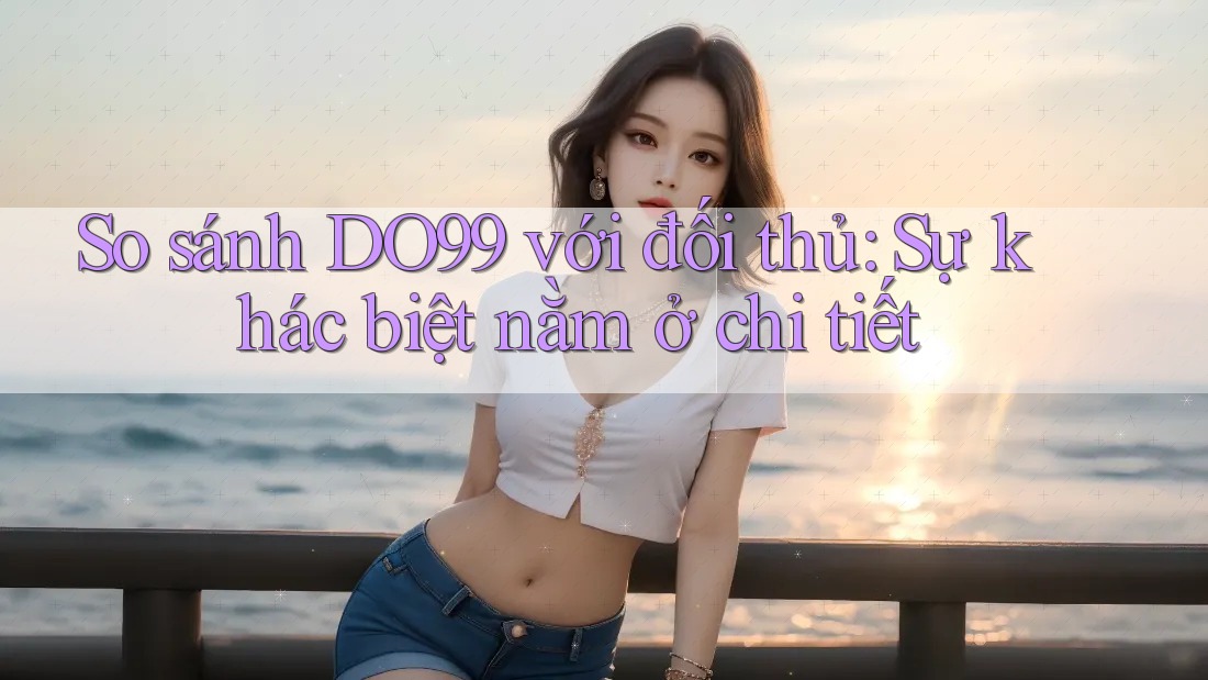So sánh DO99 với đối thủ: Sự khác biệt nằm ở chi tiết So sánh DO99 với đối thủ: Sự khác biệt nằm ở chi tiết