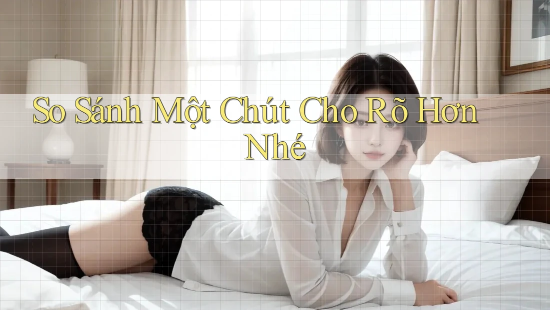 So Sánh Một Chút Cho Rõ Hơn Nhé So Sánh Một Chút Cho Rõ Hơn Nhé