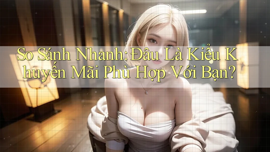 So Sánh Nhanh: Đâu Là Kiểu Khuyến Mãi Phù Hợp Với Bạn? So Sánh Nhanh: Đâu Là Kiểu Khuyến Mãi Phù Hợp Với Bạn?