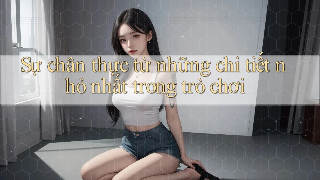 Sự chân thực từ những chi tiết nhỏ nhất trong trò chơi Sự chân thực từ những chi tiết nhỏ nhất trong trò chơi