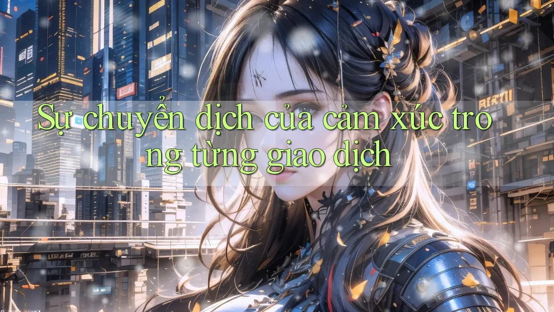 Sự chuyển dịch của cảm xúc trong từng giao dịch Sự chuyển dịch của cảm xúc trong từng giao dịch