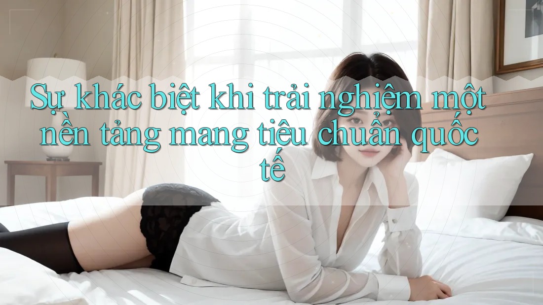 Sự khác biệt khi trải nghiệm một nền tảng mang tiêu chuẩn quốc tế Sự khác biệt khi trải nghiệm một nền tảng mang tiêu chuẩn quốc tế