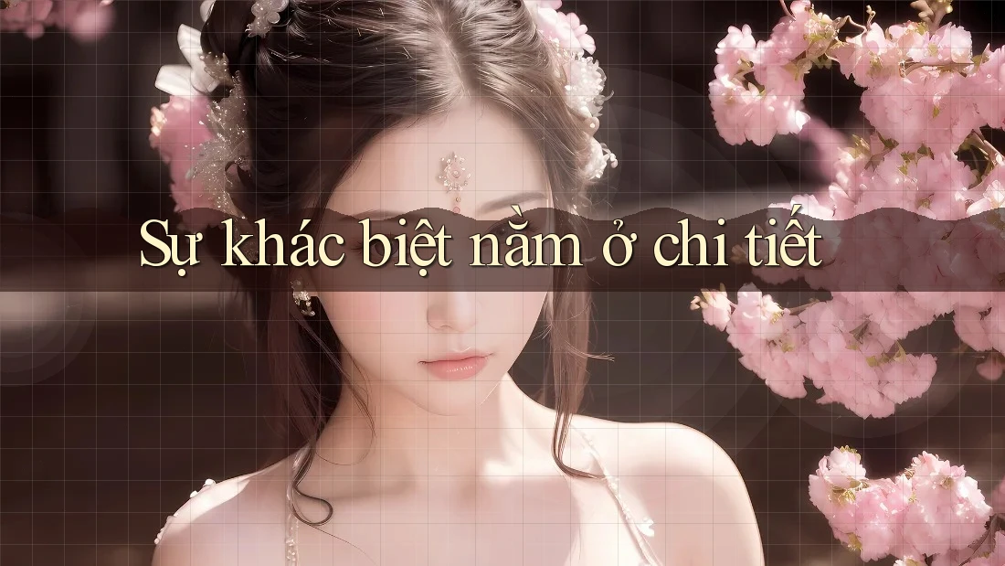 Sự khác biệt nằm ở chi tiết