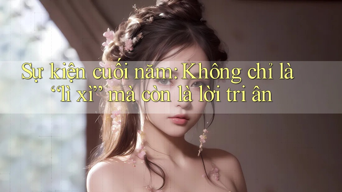 Sự kiện cuối năm: Không chỉ là “lì xì” mà còn là lời tri ân