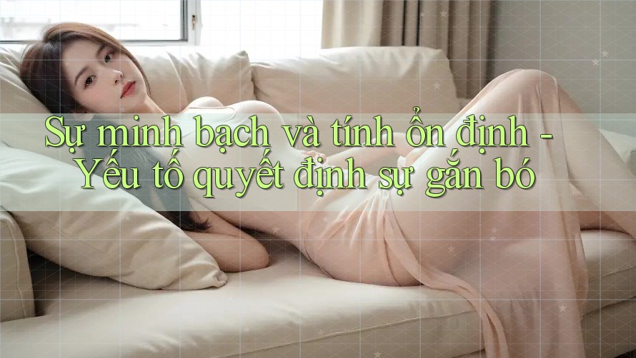 Sự minh bạch và tính ổn định - Yếu tố quyết định sự gắn bó Sự minh bạch và tính ổn định - Yếu tố quyết định sự gắn bó