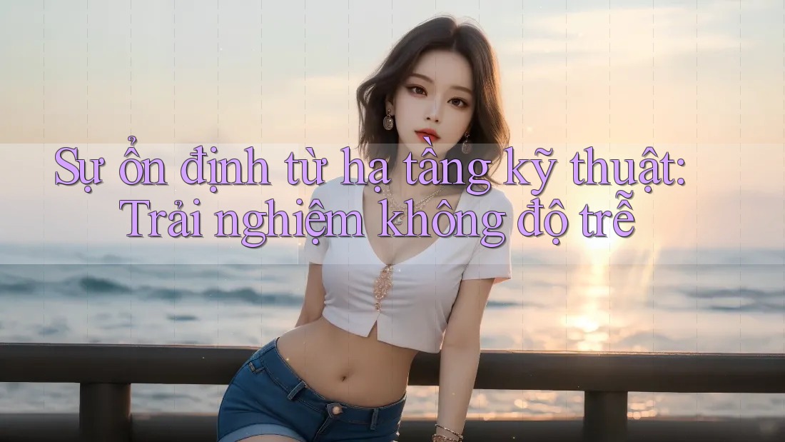 Sự ổn định từ hạ tầng kỹ thuật: Trải nghiệm không độ trễ Sự ổn định từ hạ tầng kỹ thuật: Trải nghiệm không độ trễ