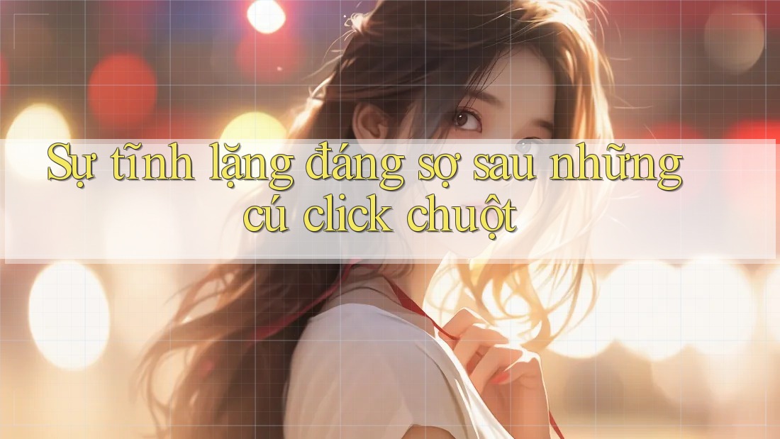 Sự tĩnh lặng đáng sợ sau những cú click chuột Sự tĩnh lặng đáng sợ sau những cú click chuột