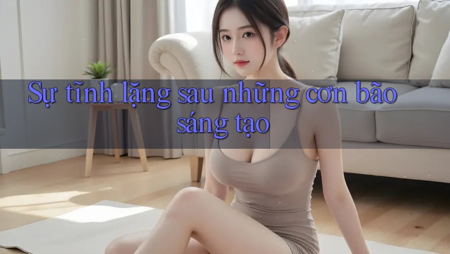 Sự tĩnh lặng sau những cơn bão sáng tạo Sự tĩnh lặng sau những cơn bão sáng tạo