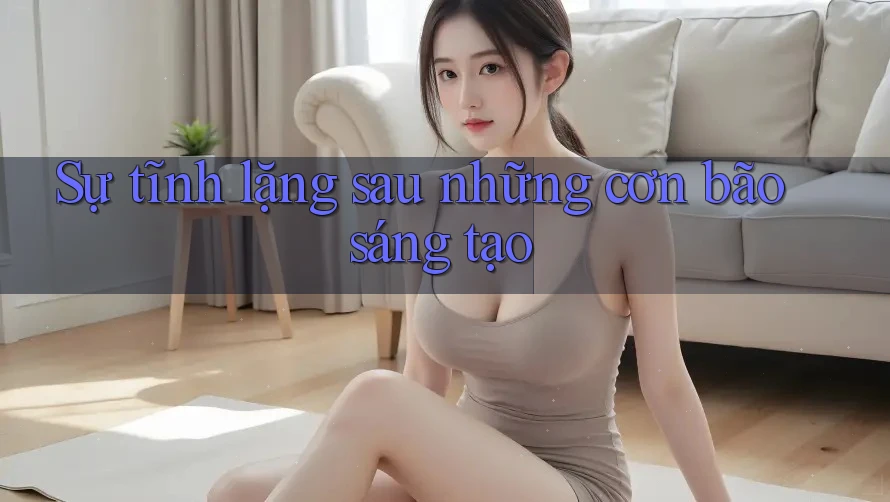 Sự tĩnh lặng sau những cơn bão sáng tạo Sự tĩnh lặng sau những cơn bão sáng tạo