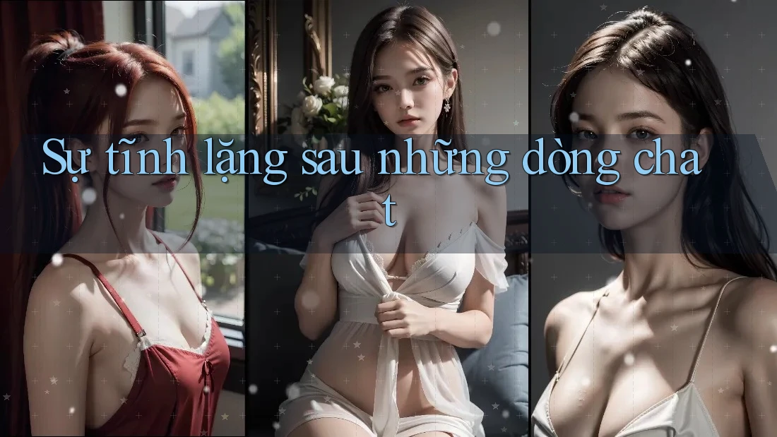Sự tĩnh lặng sau những dòng chat