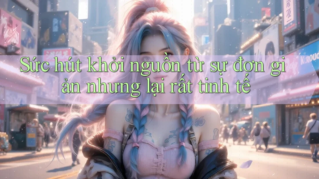 Sức hút khởi nguồn từ sự đơn giản nhưng lại rất tinh tế
