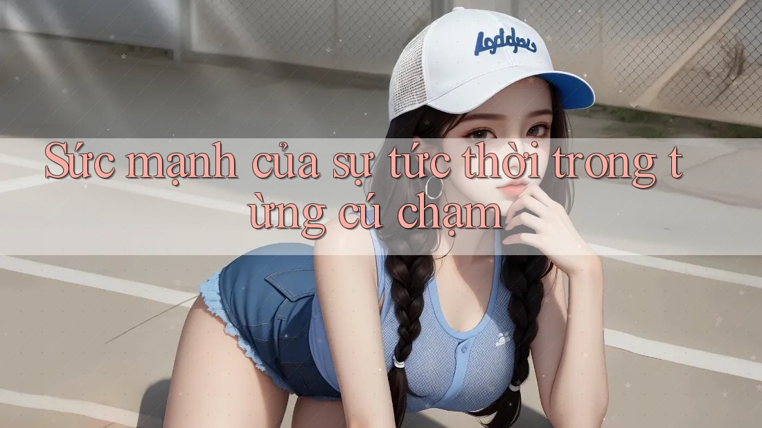Sức mạnh của sự tức thời trong từng cú chạm Sức mạnh của sự tức thời trong từng cú chạm
