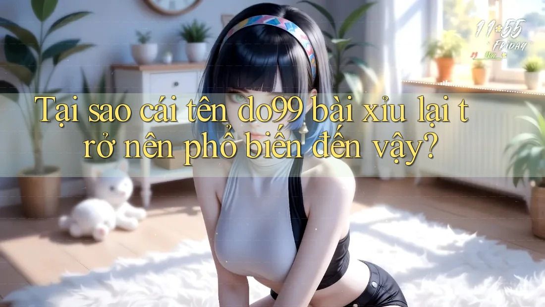 Tại sao cái tên do99 bài xỉu lại trở nên phổ biến đến vậy? Tại sao cái tên do99 bài xỉu lại trở nên phổ biến đến vậy?