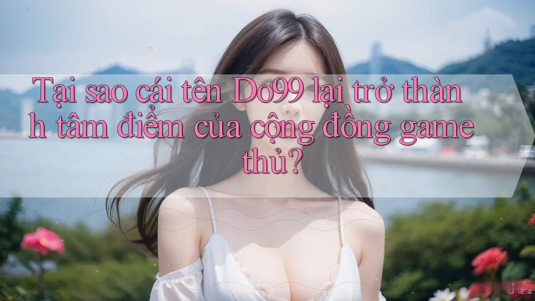 Tại sao cái tên Do99 lại trở thành tâm điểm của cộng đồng game thủ? Tại sao cái tên Do99 lại trở thành tâm điểm của cộng đồng game thủ?