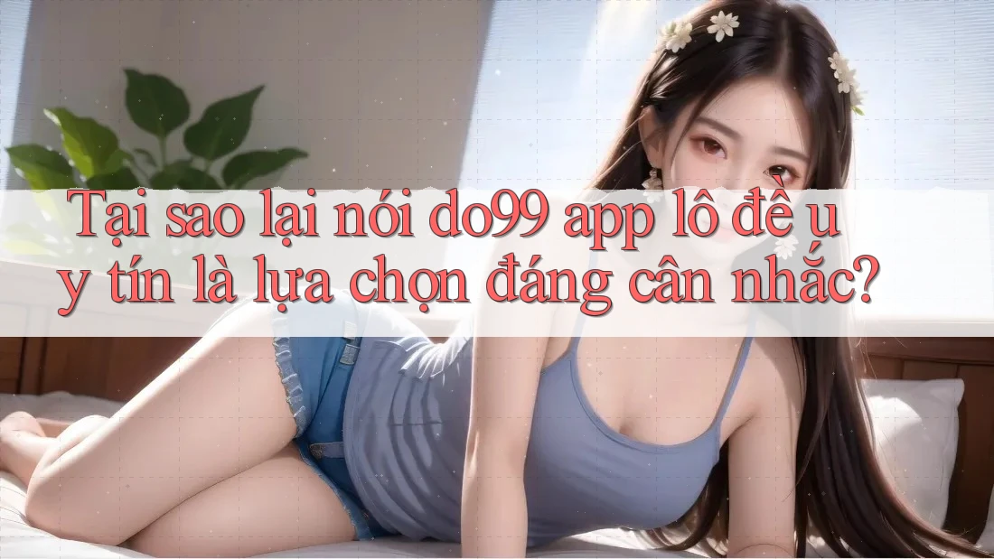 Tại sao lại nói do99 app lô đề uy tín là lựa chọn đáng cân nhắc?