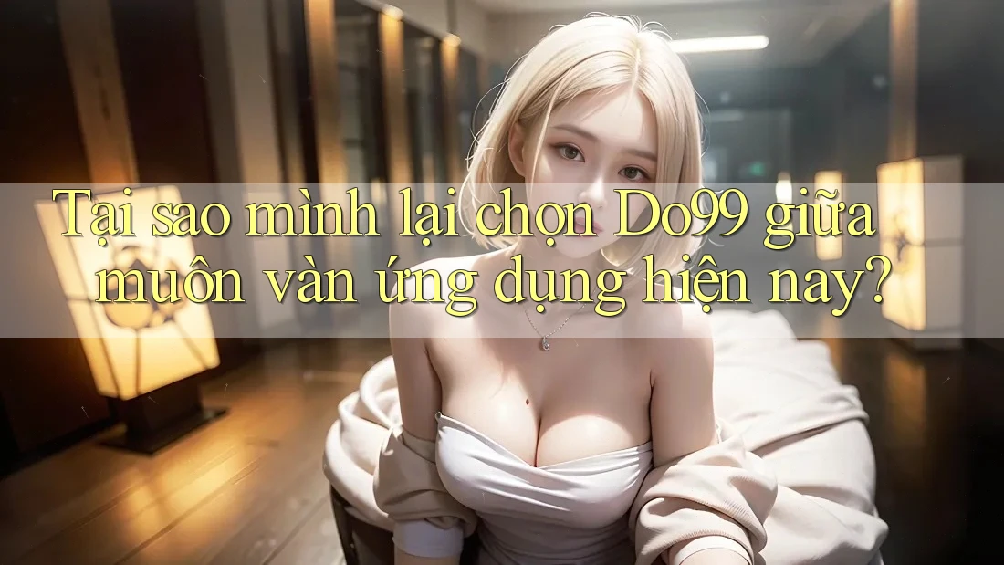 Tại sao mình lại chọn Do99 giữa muôn vàn ứng dụng hiện nay? Tại sao mình lại chọn Do99 giữa muôn vàn ứng dụng hiện nay?