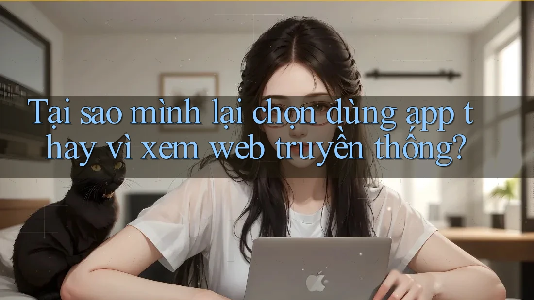 Tại sao mình lại chọn dùng app thay vì xem web truyền thống?