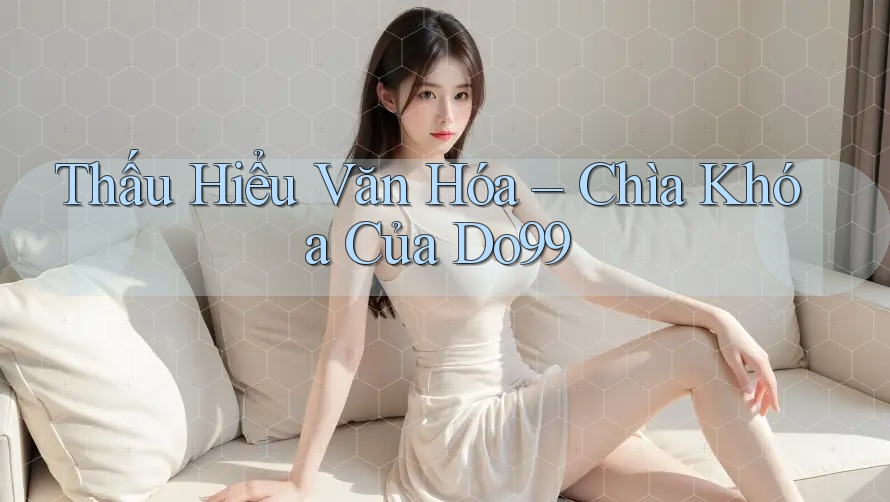 Thấu Hiểu Văn Hóa – Chìa Khóa Của Do99 Thấu Hiểu Văn Hóa – Chìa Khóa Của Do99