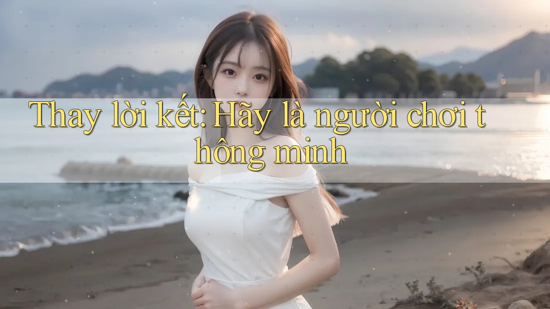 Thay lời kết: Hãy là người chơi thông minh Thay lời kết: Hãy là người chơi thông minh