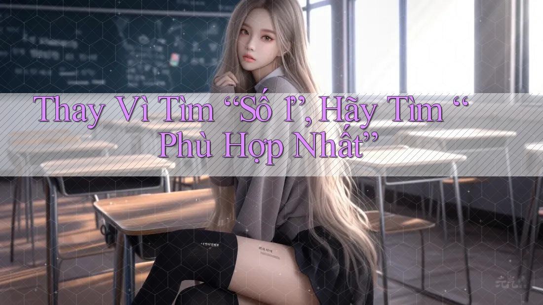 Thay Vì Tìm “Số 1”, Hãy Tìm “Phù Hợp Nhất” Thay Vì Tìm “Số 1”, Hãy Tìm “Phù Hợp Nhất”