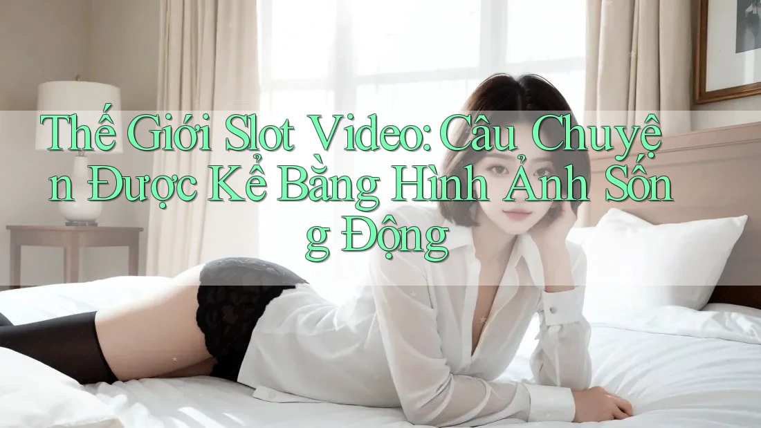 Thế Giới Slot Video: Câu Chuyện Được Kể Bằng Hình Ảnh Sống Động