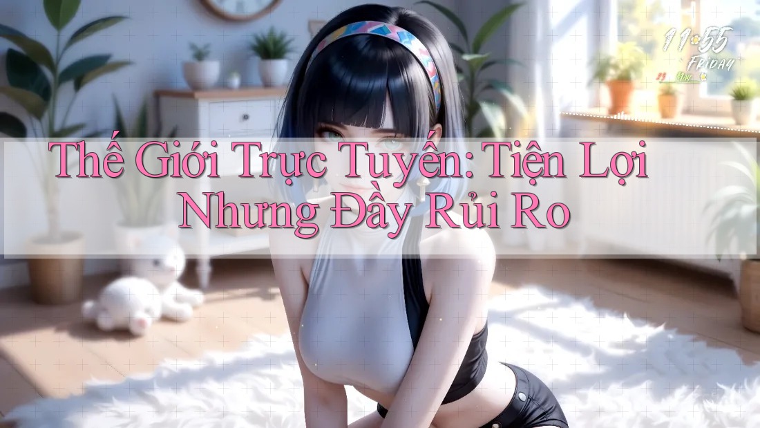 Thế Giới Trực Tuyến: Tiện Lợi Nhưng Đầy Rủi Ro Thế Giới Trực Tuyến: Tiện Lợi Nhưng Đầy Rủi Ro