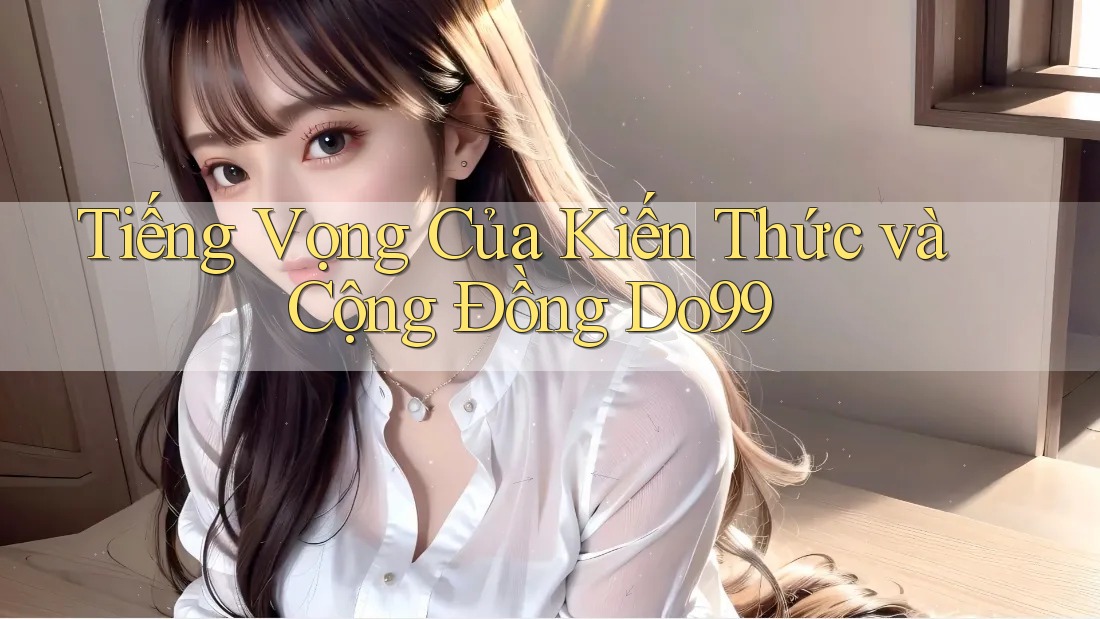 Tiếng Vọng Của Kiến Thức và Cộng Đồng Do99 Tiếng Vọng Của Kiến Thức và Cộng Đồng Do99