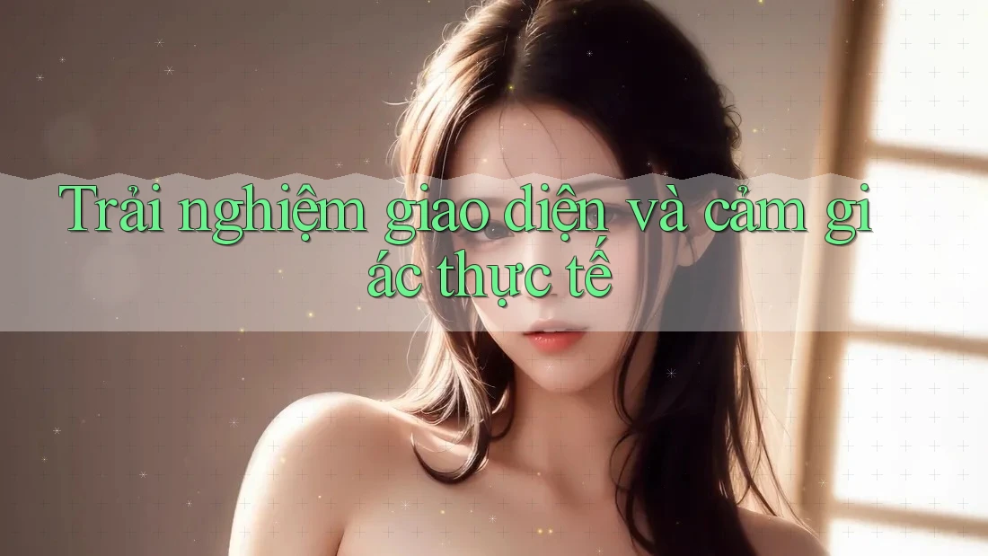 Trải nghiệm giao diện và cảm giác thực tế