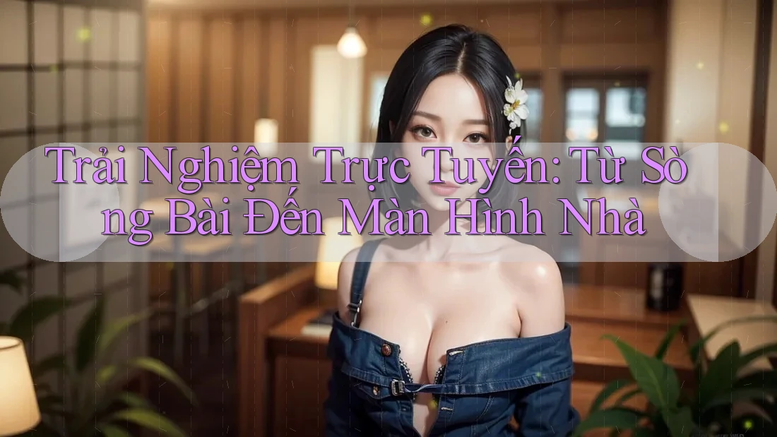 Trải Nghiệm Trực Tuyến: Từ Sòng Bài Đến Màn Hình Nhà
