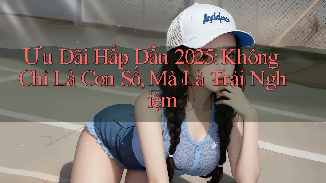 Ưu Đãi Hấp Dẫn 2025: Không Chỉ Là Con Số, Mà Là Trải Nghiệm Ưu Đãi Hấp Dẫn 2025: Không Chỉ Là Con Số, Mà Là Trải Nghiệm