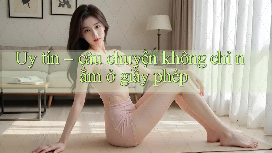 Uy tín – câu chuyện không chỉ nằm ở giấy phép
