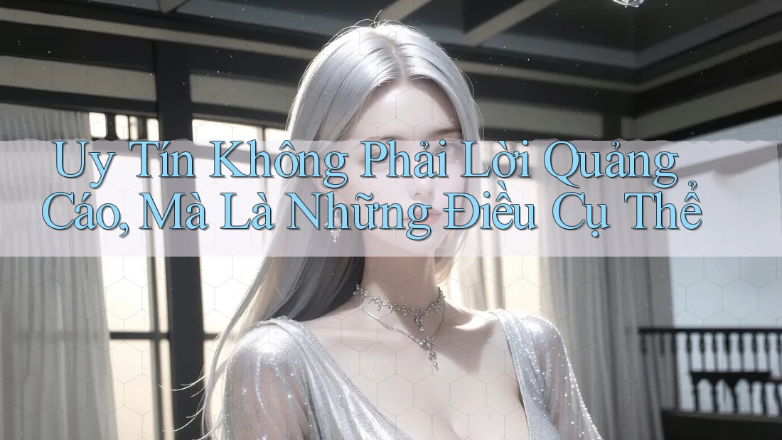 Uy Tín Không Phải Lời Quảng Cáo, Mà Là Những Điều Cụ Thể