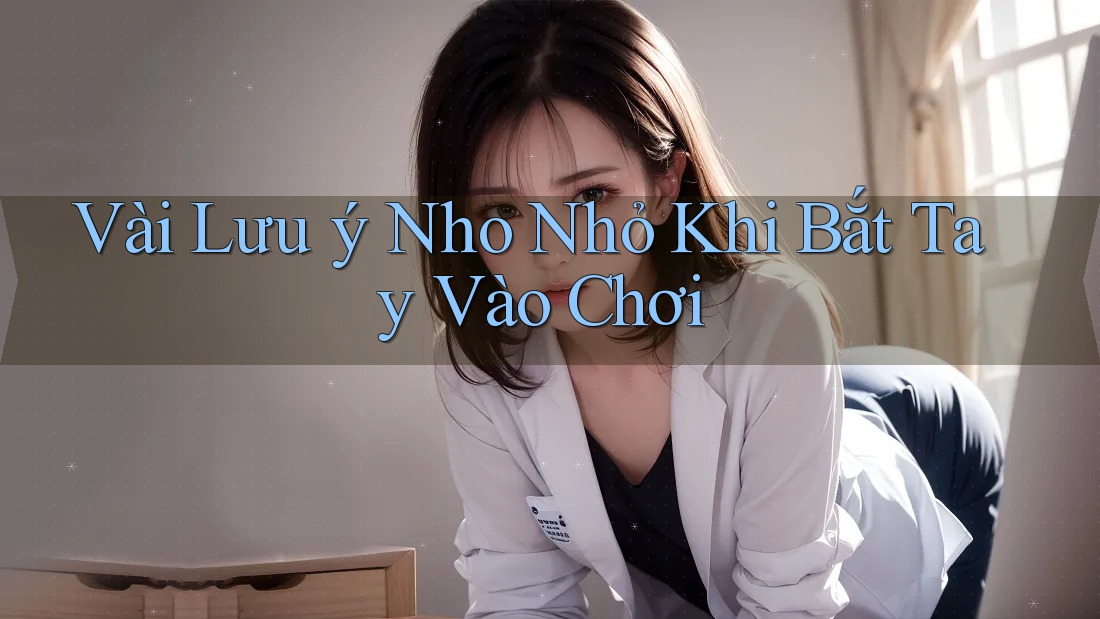 Vài Lưu ý Nho Nhỏ Khi Bắt Tay Vào Chơi Vài Lưu ý Nho Nhỏ Khi Bắt Tay Vào Chơi