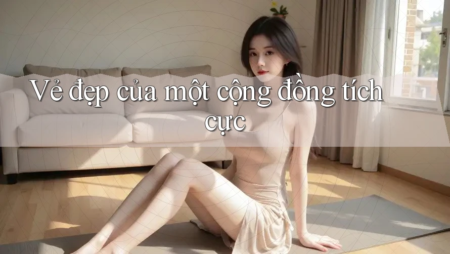 Vẻ đẹp của một cộng đồng tích cực Vẻ đẹp của một cộng đồng tích cực