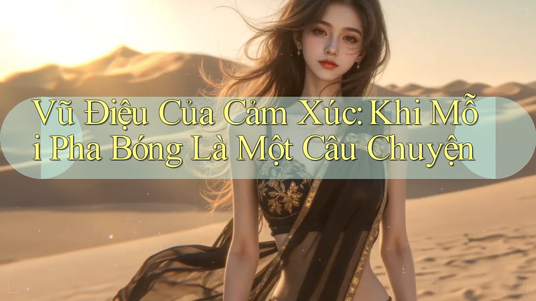 Vũ Điệu Của Cảm Xúc: Khi Mỗi Pha Bóng Là Một Câu Chuyện Vũ Điệu Của Cảm Xúc: Khi Mỗi Pha Bóng Là Một Câu Chuyện